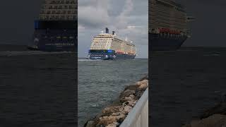 Celebrity Reflection Departs Port Everglades #shorts #cruiseship #celebrityreflection