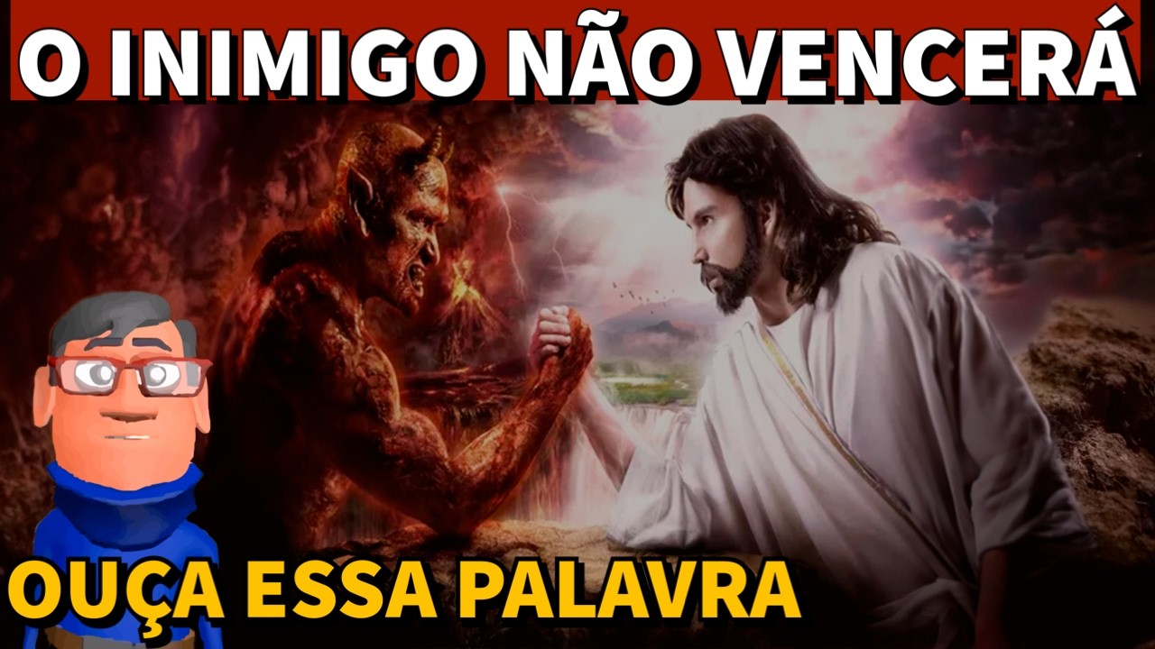 O INIMIGO NÃO VAI TIRAR A SUA PAZ - Minuto com Deus de Hoje