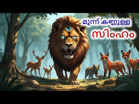 മൂന്ന് കണ്ണുള്ള സിംഹം | Malayalam Stories | Malayalam | Stories in Malayalam