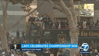 LAFC fans celebrate club's first MLS Cup championship