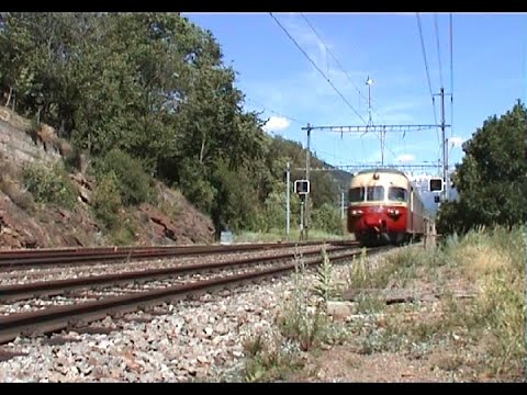 BLS - Stazione di Ausserberg - Sud rampe Lotschberg -  Giugno  2003