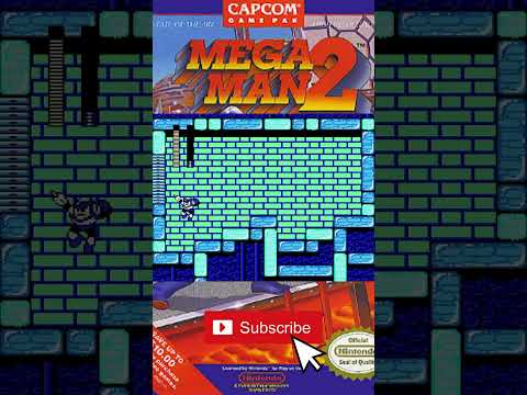 Mega Man 2 (NES) - Flash Man Boss Fight
