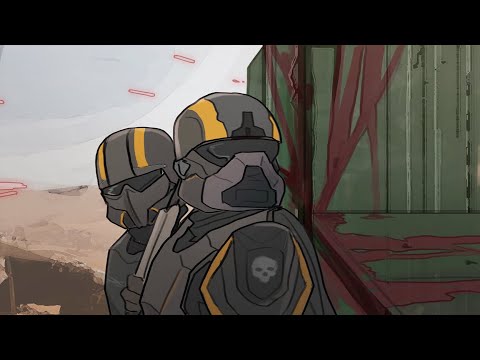 I'm Not Going Out There || Helldivers 2 Animation