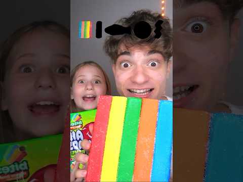 Sour Candy Emoji Challenge With My Little Sister! 🤤