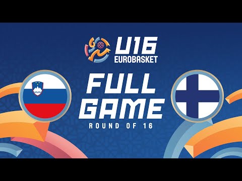 Round of 16 | Slovenia v Finland | Full Basketball Game | FIBA U16 Women's EuroBasket 2025
