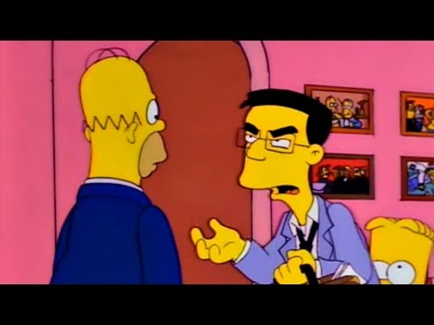 The Simpsons - Grimey envies Homer