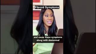 Do You Know the Symptoms of Fibroids 💚 #shorts