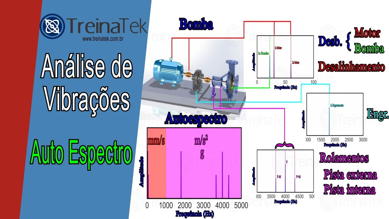 Curso análise de Vibrações: Princípios de Interpretação de Auto Espectros