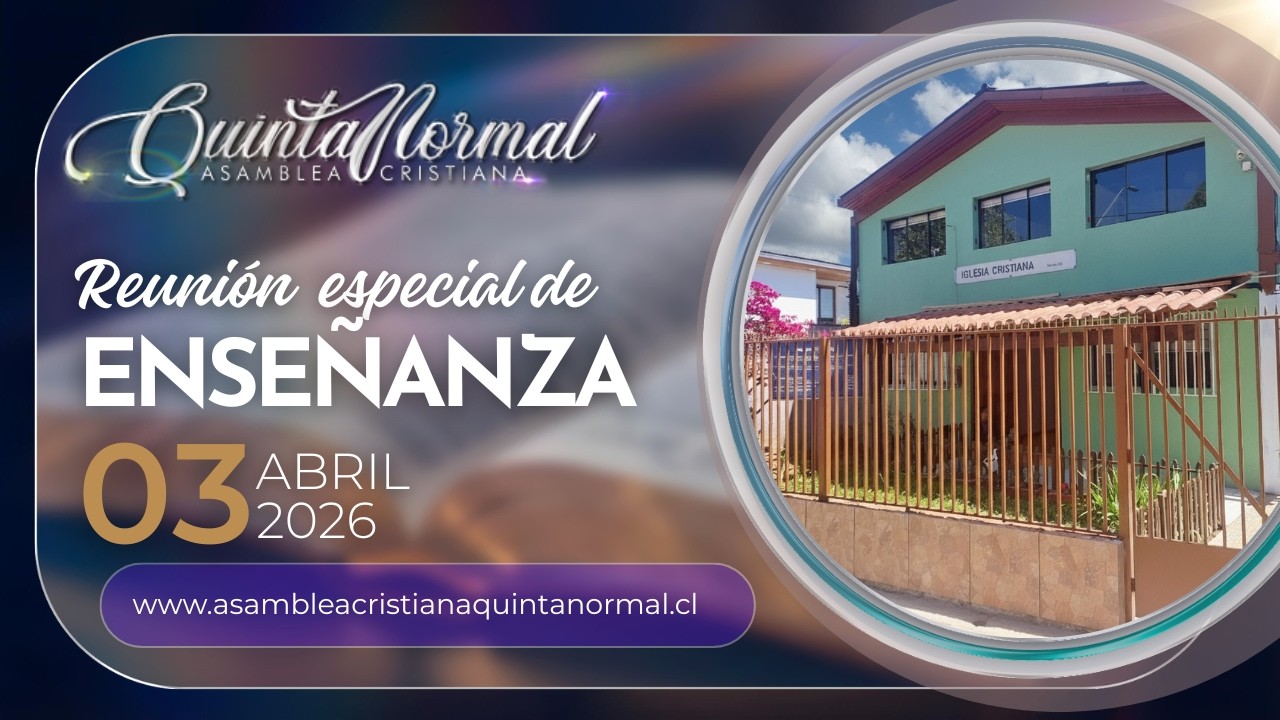 Reunión Especial de Enseñanza - 03/04/26