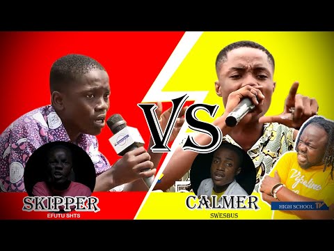 Skipper Vs Calmer - This is why these students from Ghana are trending on TikTok.