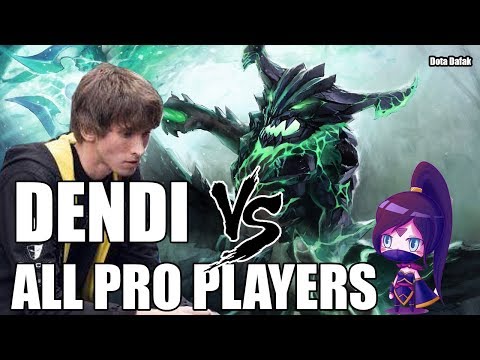Dota 2 Dendi and ALL PRO PLAYERS || FACEIT LEAGUE - Dota 2