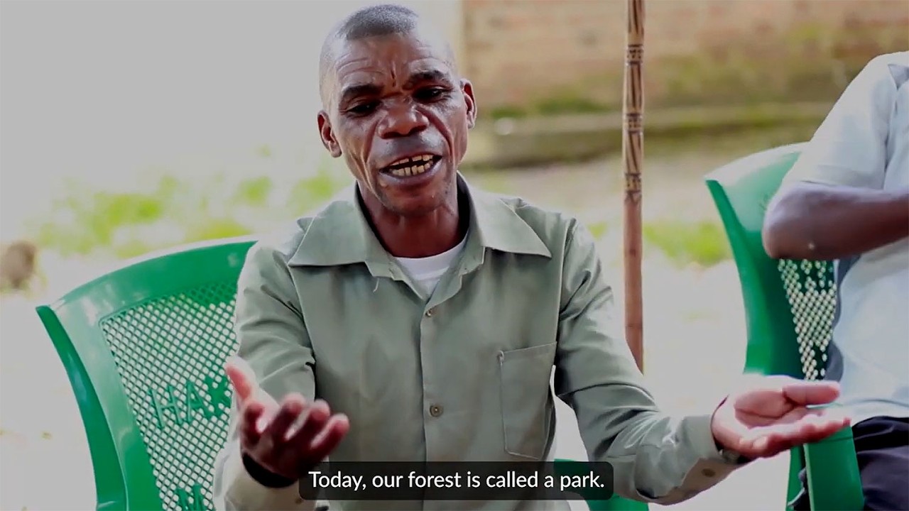 Marco Kadende talks about how fortress conservation affects Indigenous Batwa women in South Kivu