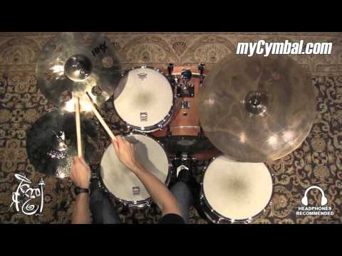 Sabian 16" HHX Evolution O-Zone Crash Cymbal - Brilliant - 848g (11600XEB-1031016M)