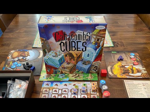 Creative Catacombs Cubes is Fun - How Lou Sees It Video Review