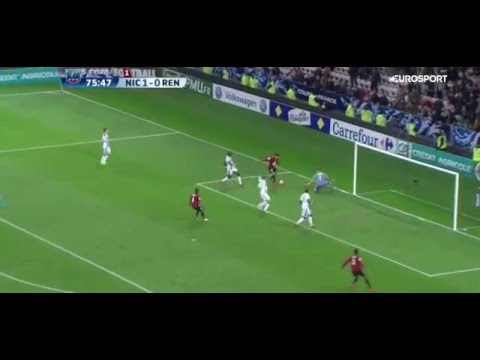 Le slalom sublime de Ben Arfa lors de Nice-Rennes