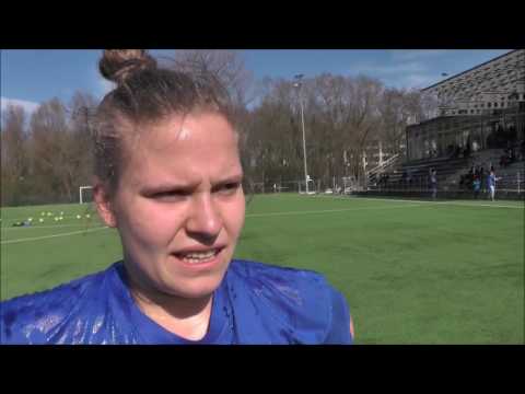 Jella Lauwens na KAA Gent Ladies B – RSC Anderlecht B op 25.03.2017