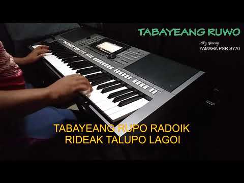 TABAYEANG RUWO   |  KARAOKE, LIRIK,
