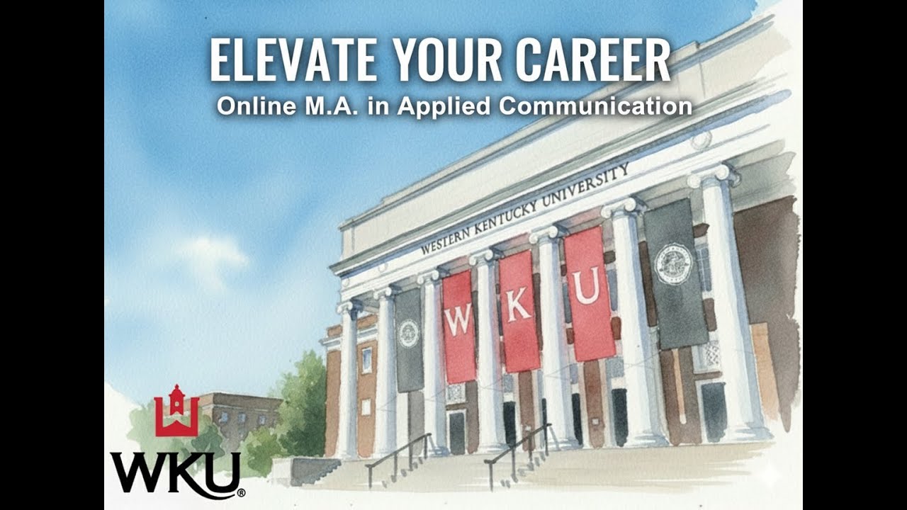 Master of Arts in Applied Communication @ WKU Video Preview