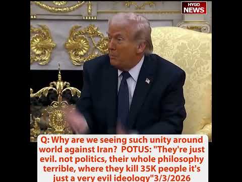 Q: 'Did Israel force your hand to launch strikes against Iran?' Trump: No, I might've forced Israel