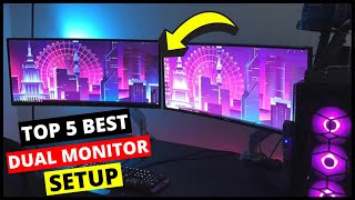 Top 5 Best Monitors for Dual Monitor Setup in 2024 (Buying G