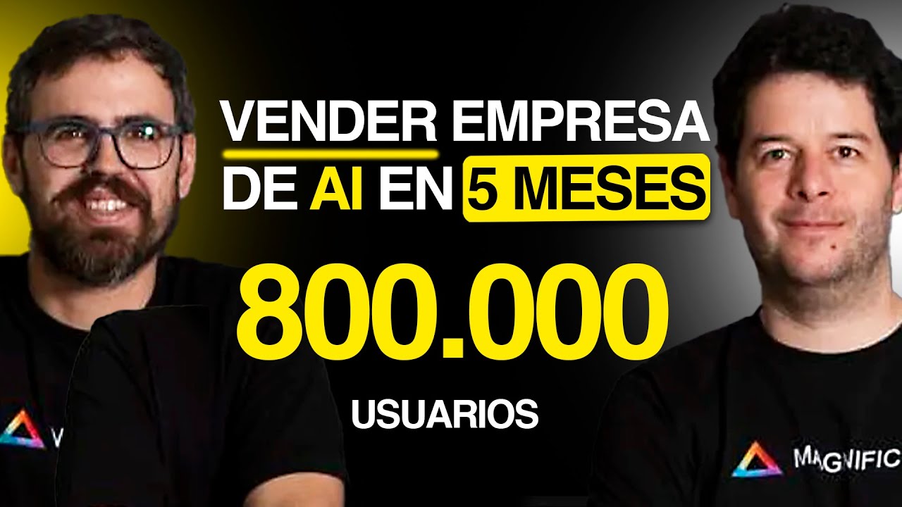 ¡CREAR y VENDER una EMPRESA de IA en 5 MESES! | Magnific AI |#328