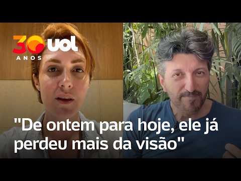 Lito Sousa: Esposa diz que marido já perdeu mais da visão de ontem para hoje