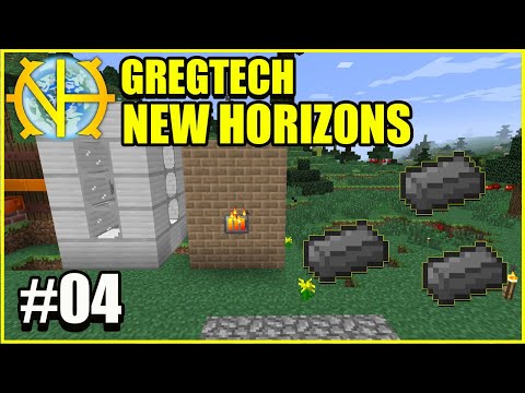 GregTech: New Horizons #04 - Crafting The Blast Furnace & Creating Steel!