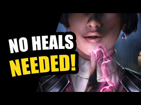 Look! NO HEALS! Completely UNKILLABLE Magicka Sorcerer Build - INFINITY - ONE BAR ESO Solo Mag Sorc