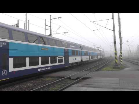 Vlaky LE 1360 LEO Express a Os 2937 - Ostrava hl.n., 18.1.2014