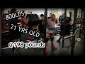 Squatting 800LBS at ZOO CULTURE FT. BRADLEY MARTYN