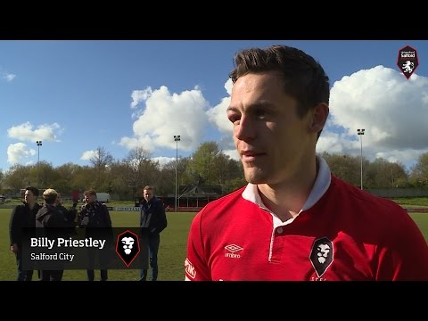 Salford City 3-2 Workington - Billy Priestley post-match interview
