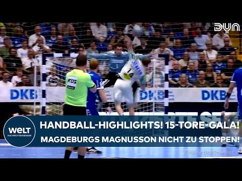 HANDBALL: Magdeburg-Star Magnusson nicht zu stoppen - Lemgo Lippe - Magdeburg | Highlights #hbl