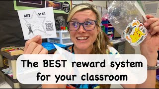 The BEST Reward System for Your Classroom | Stickers, QR Codes, and Google Slides