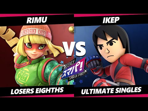 Sumapa 74 Top 8 - ikep (Mii Brawler) Vs. Rimu (Min Min) SSBU Ultimate Tournament