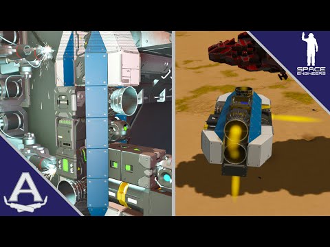 How To Make an AI MISSILE PRINTER - Space Engineers Tutorial