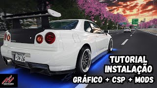INSTALAÇÃO COMPLETA ASSETTO CORSA (GRÁFICOS REALISTAS + CSP + MODS)