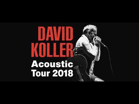 Pozvánka David Koller v říjnu v KD Klatovy