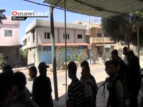 اشتباكات بين عناصر كتيبة عباد الرحمن وقوات النظام في طفس