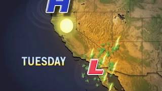 Thunderstorms Rattle The Southwest