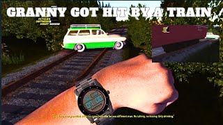 my summer car granny vs train