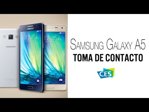 Samsung Galaxy A5, toma de contacto