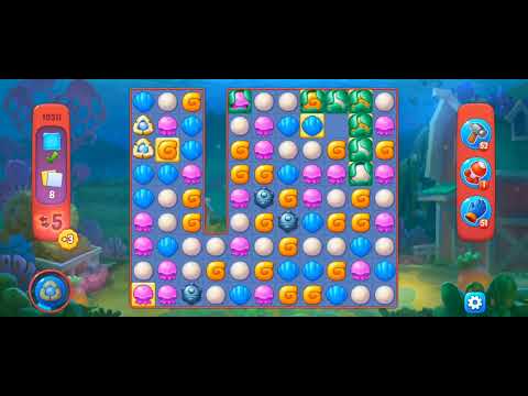 Fishdom Hard Level 10311 (with Double Lightning Boosters) @choraelmin