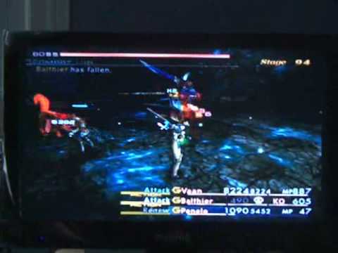 Final Fantasy XII IZJS trial mode stage 91-94