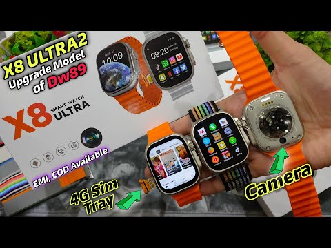 Smart watch phone with best sale 4g sim and camera