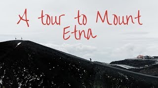 A tour to Mount Etna