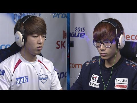 [SPL2015] YongHwa(MVP) vs Zest(KT) Set5 Overgrowth -EsportsTV, SPL2015