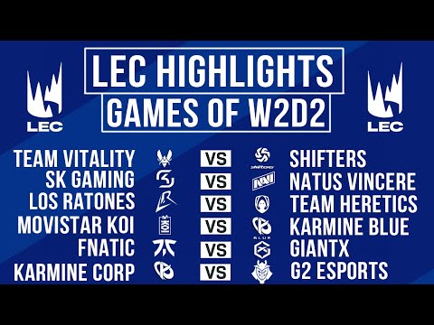 LEC Highlights ALL GAMES W2D2 | LEC 2026 Versus