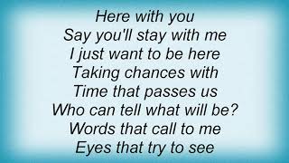 Barclay James Harvest - Say You&#39;ll Stay Lyrics