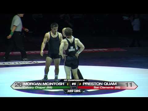 189 Morgan McIntosh vs Preston Quam - CIF State Championships 2011