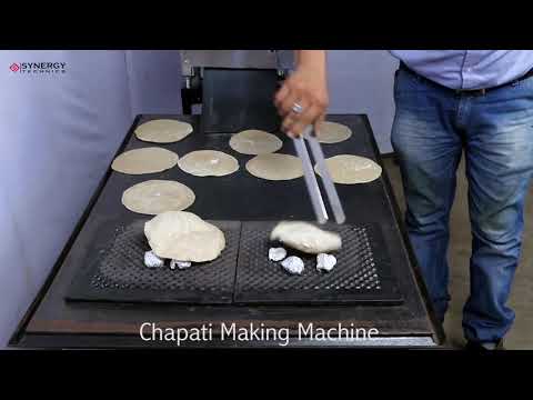 Semi Automatic Thepla/Pratha/Chapati Making Machine videos